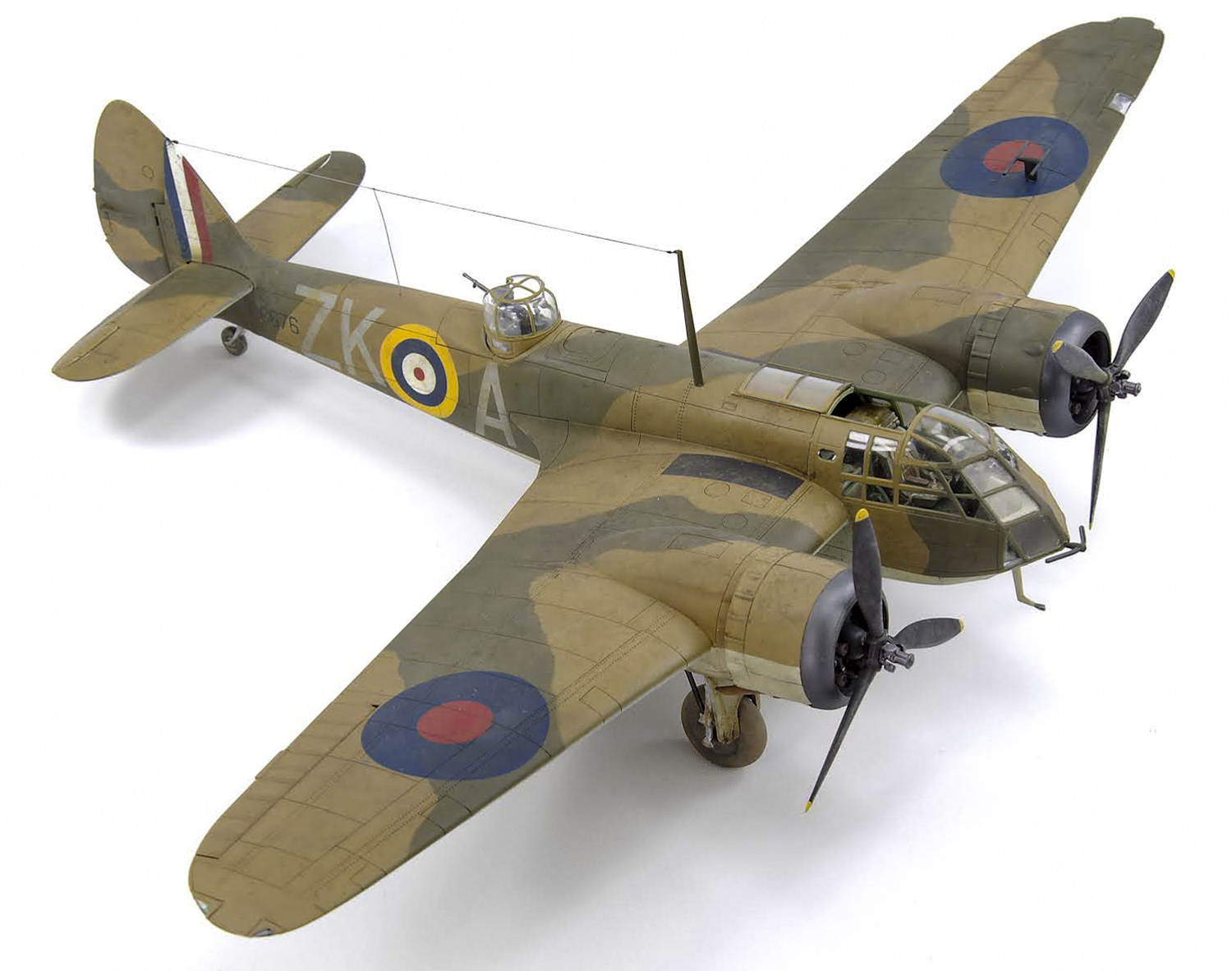 Blenheim IF ZKA 25Sqdn 69 Airfix 1 48 TheHamfistedModeller Britmodeller pic17 1500x1182px
