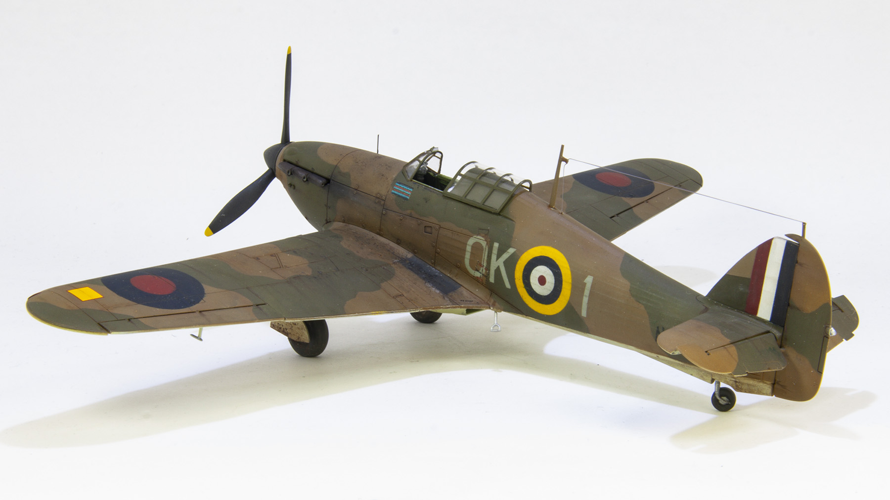 IMG 9507 Hurricane Mk I OK1 Keith Parks ac Airfix 1 48 Calum Gibson 1800x1012px