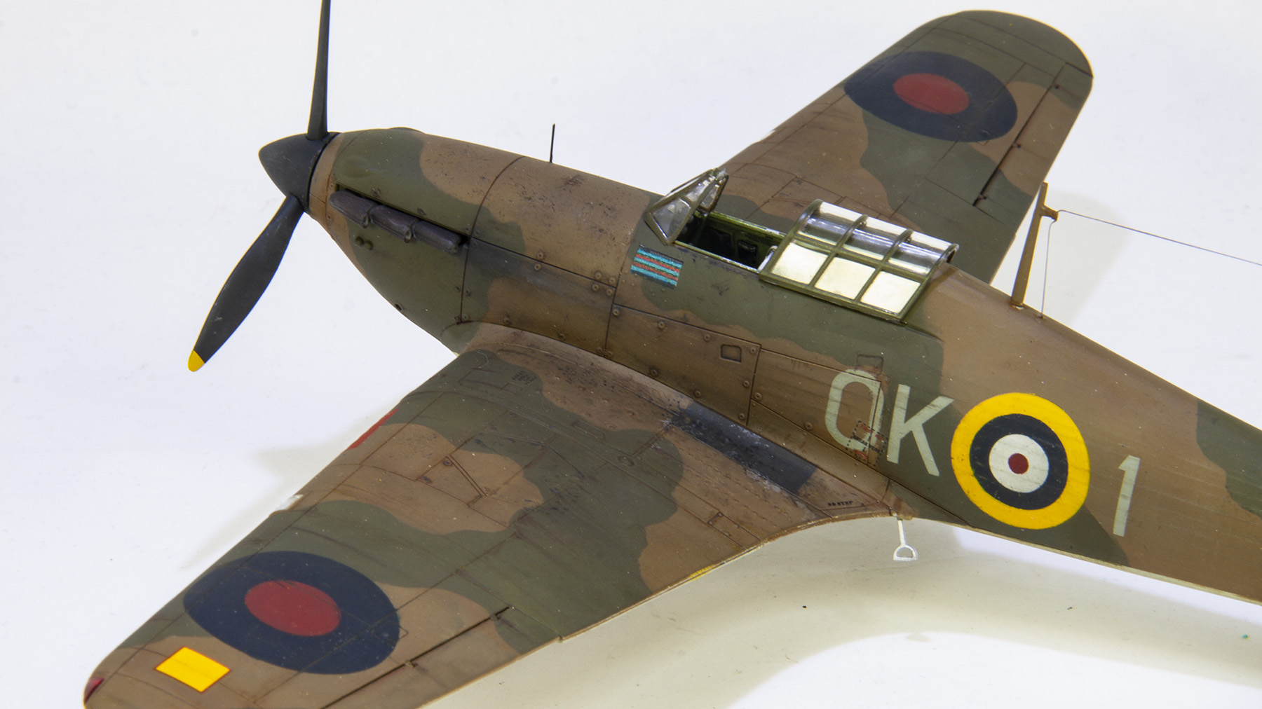 IMG 9518 Hurricane Mk I OK1 Keith Parks ac Airfix 1 48 Calum Gibson 1800x1012px