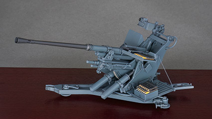 MG 06 6944 Flak 37 in accurate early war Luftwaffe Blue Grey Tamiya 1 35 by Steve Rickards DN LL 425x239px thumb