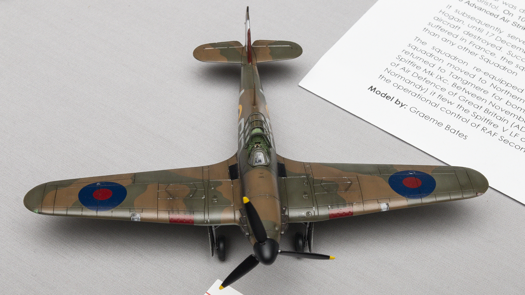 mg 21 1268 hurricane mk i 1 72 arma hobby gloucester ipms modelshow2025 by antoine 1800x1012px