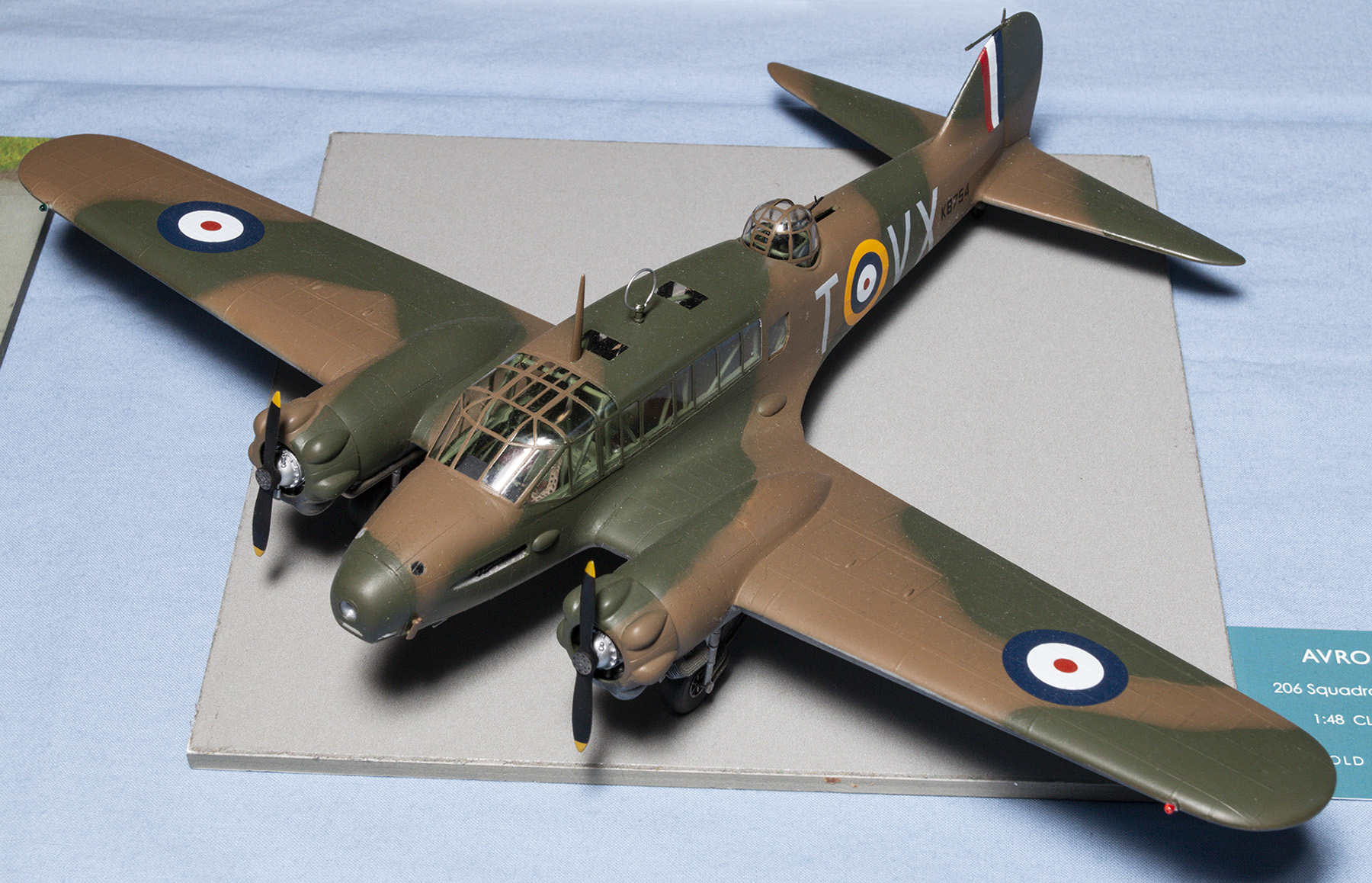 MG 21 4961 Anson I Martin of Cotswold Modellers IPMS Avon Model Show 2025 1800x1158px