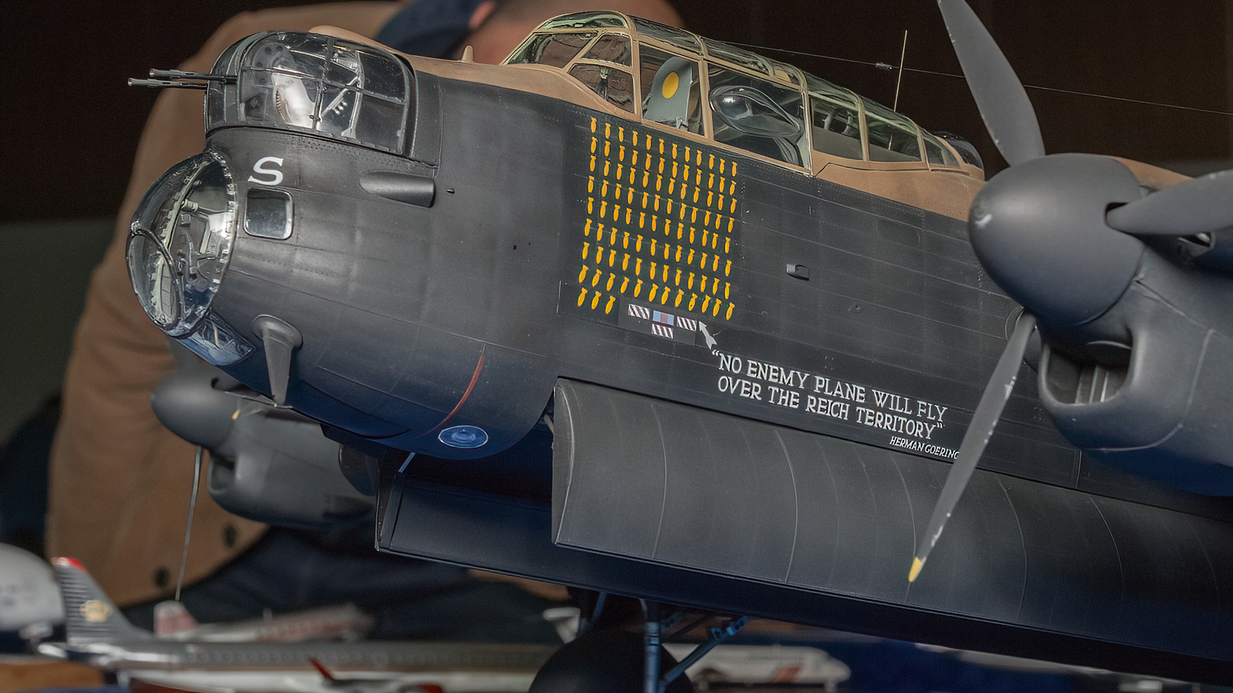 MG 21 8377 Lancaster Mk III Hong Kong 1 32 IPMS SMW 2025 2 1800x1012px DeNoiseAI clear