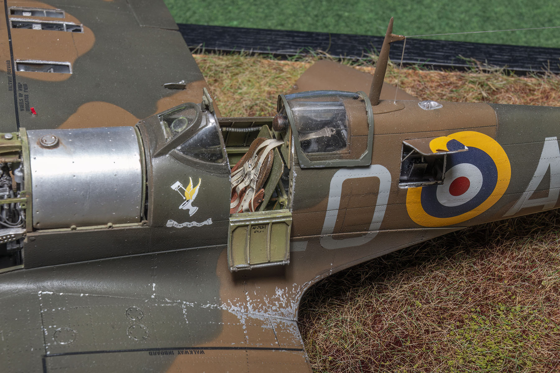 MG 21 8799 Spitfire Mk I LO.A L1027 602 Sqn PO Nigel Rose Airfix 1 24 basis Mark Watkins BoB SIG IPMS SMW 2025 DN LL 1800x1200px F