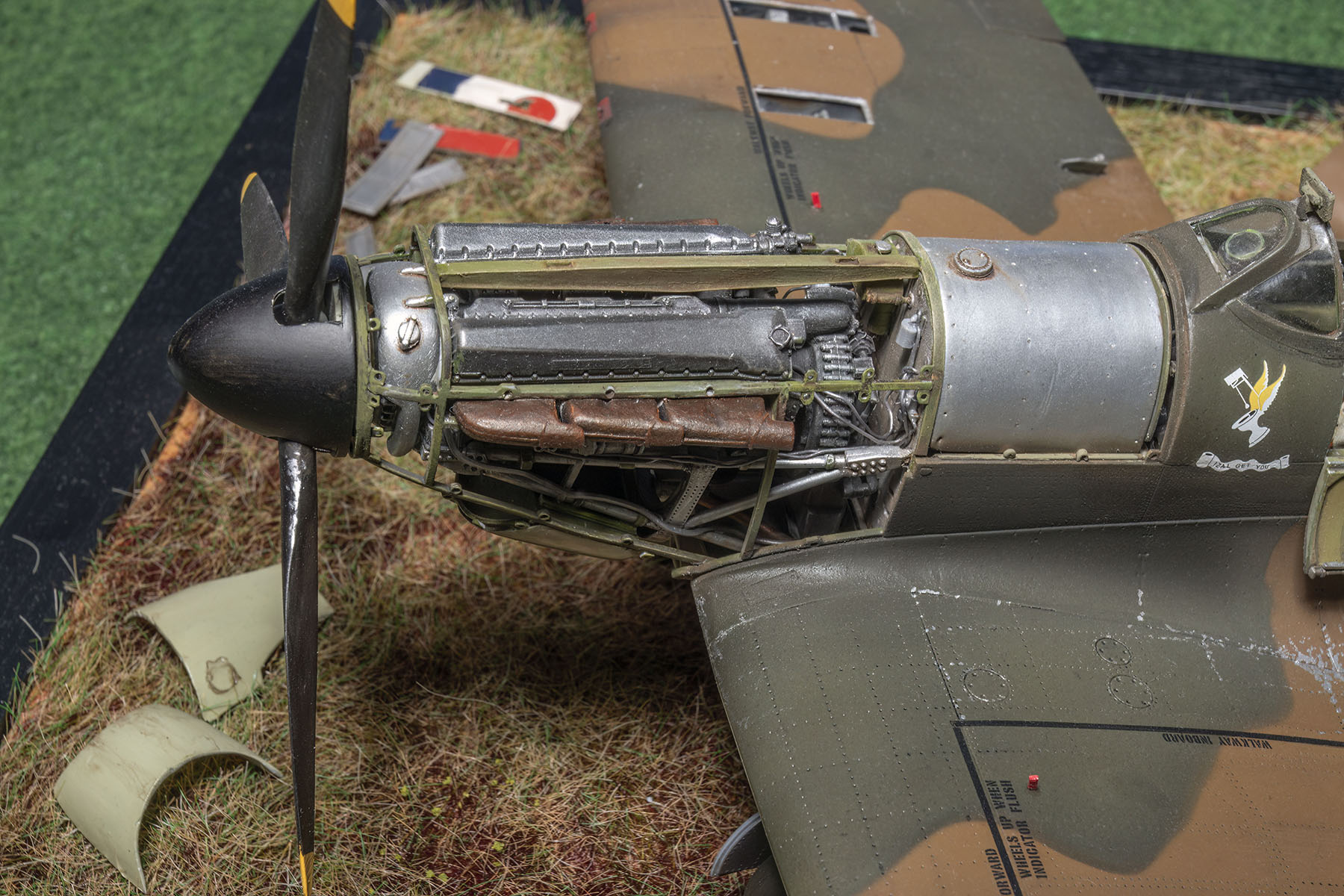 MG 21 8800 Spitfire Mk I LO.A L1027 602 Sqn PO Nigel Rose Airfix 1 24 basis Mark Watkins BoB SIG IPMS SMW 2025 DN LL 1800x1200px F