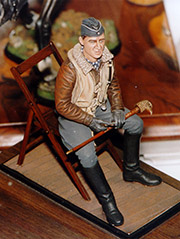 Srp429 3 werner molders on chair whittling stick model 110mm poste militaire norman otty 180x239pxthumb