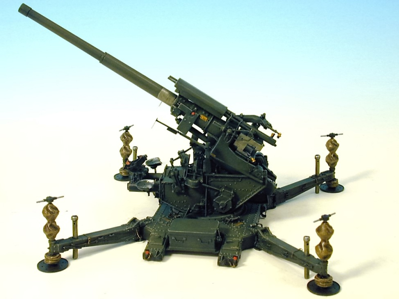 Accurate armour 3.7inch aa gun 1 35 scale pic3 800x600px