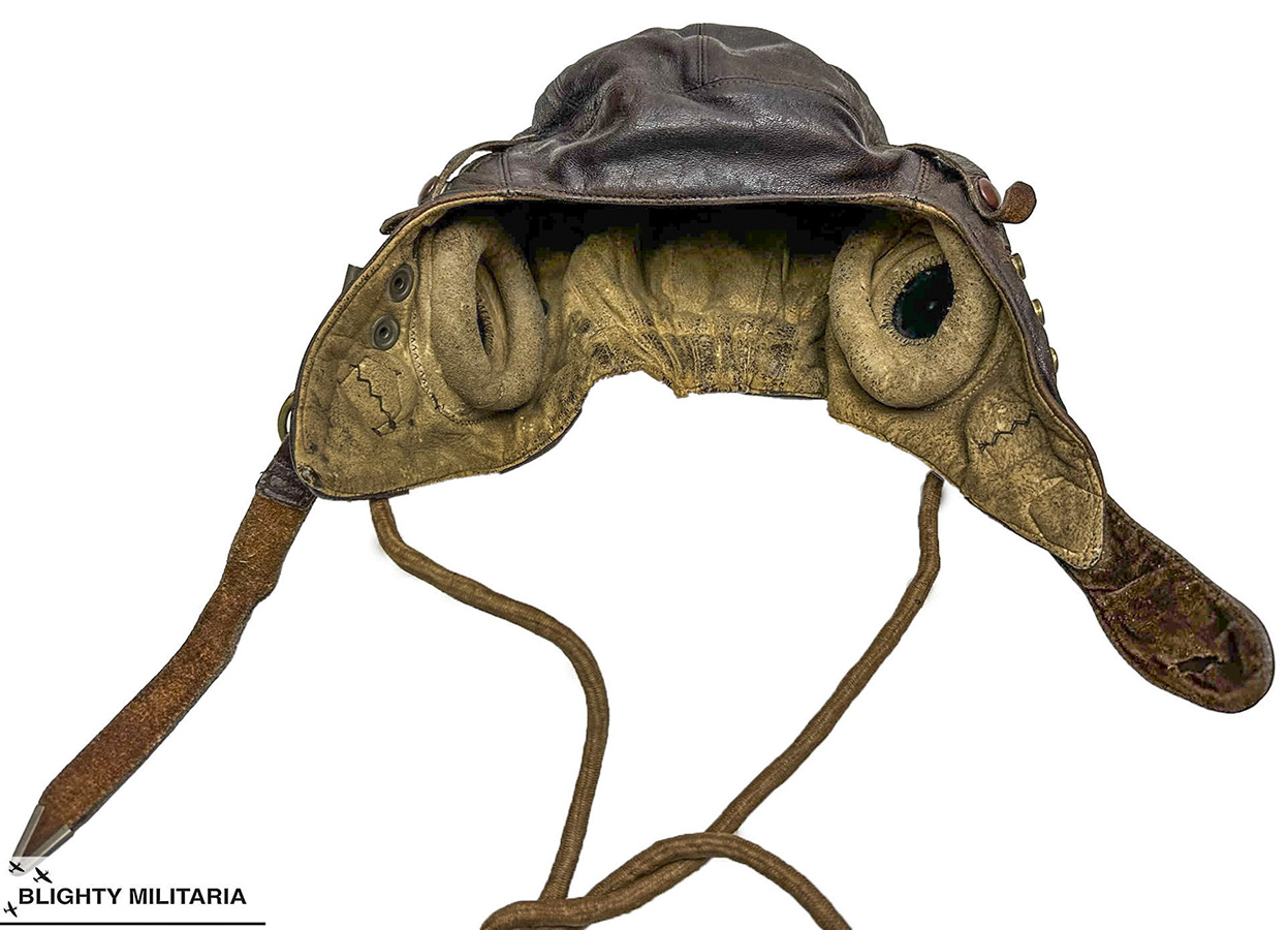 Incredible original ww2 raf c type flying helmet g type mask 55225 pic15 size4 source blightymilitaria 900pxht