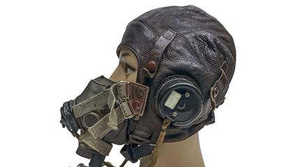 Incredible original ww2 raf c type flying helmet g type mask 55225 pic6 size4 source blightymilitaria 425x239px thumb