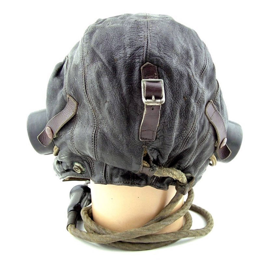 Raf c type flying helmet modified early patt 16250 pic3 size4 hfc 900pxht