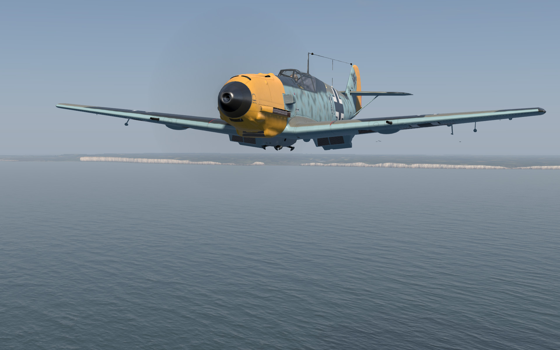 Shot 20170815 232602 Me109E over water